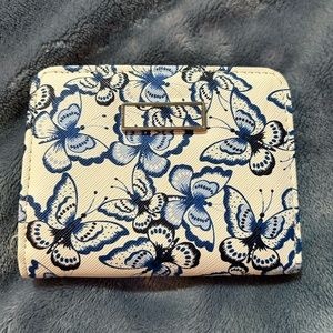 Blue Butterfly Wallet